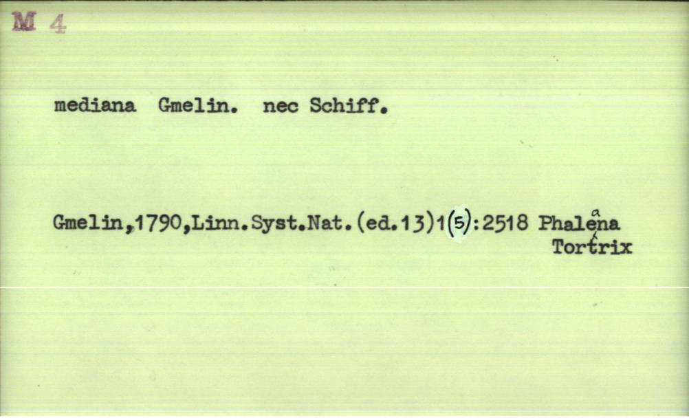 front of card
